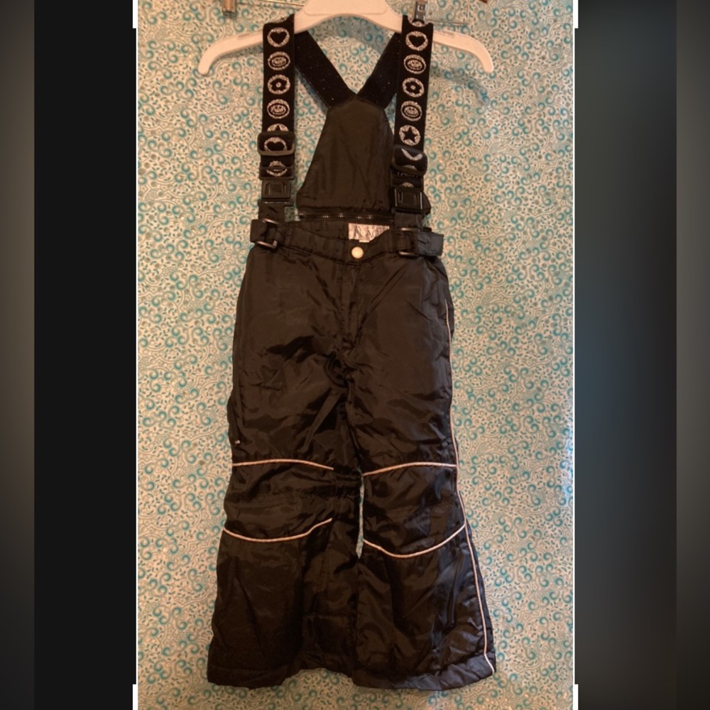 💙 Girl’s Ski Bib, Size: 4